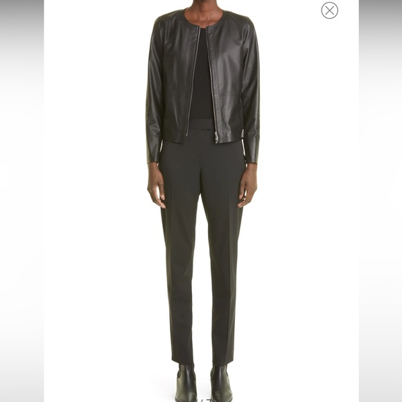 Irving Skinny Stretch Wool Pants in Black - NWT,All Products : American Fashion Style Bags On Sale